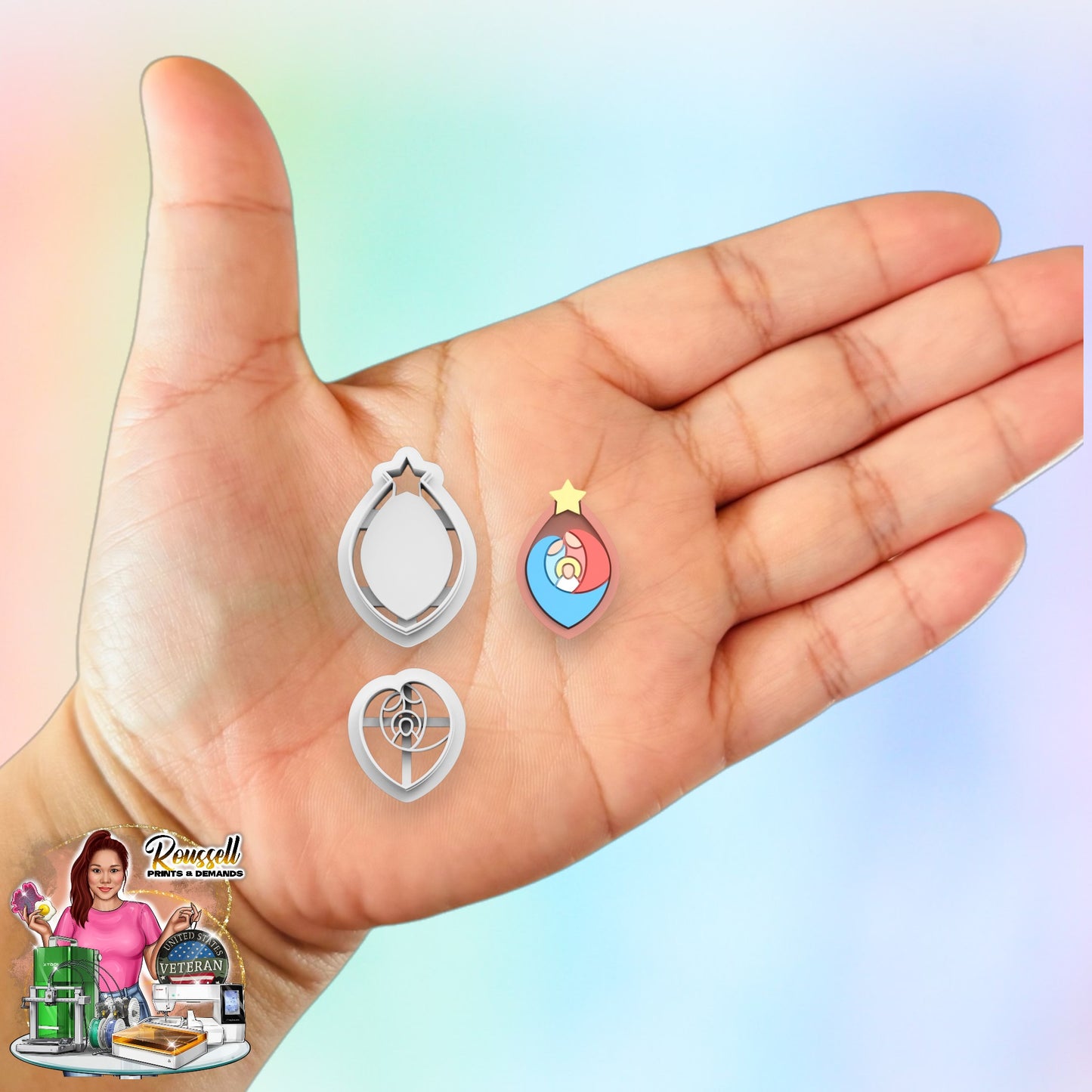 Christmas Nativity Scene Combo A Clay Cutter | Polymer clay