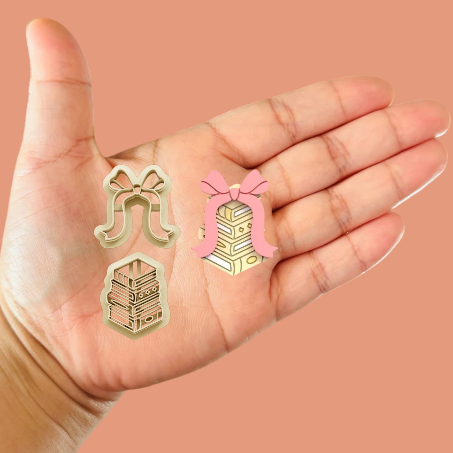 Books with Ribbon A Clay Cutter, Autumn Clay Cutters Clay Cutter | Polymer clay