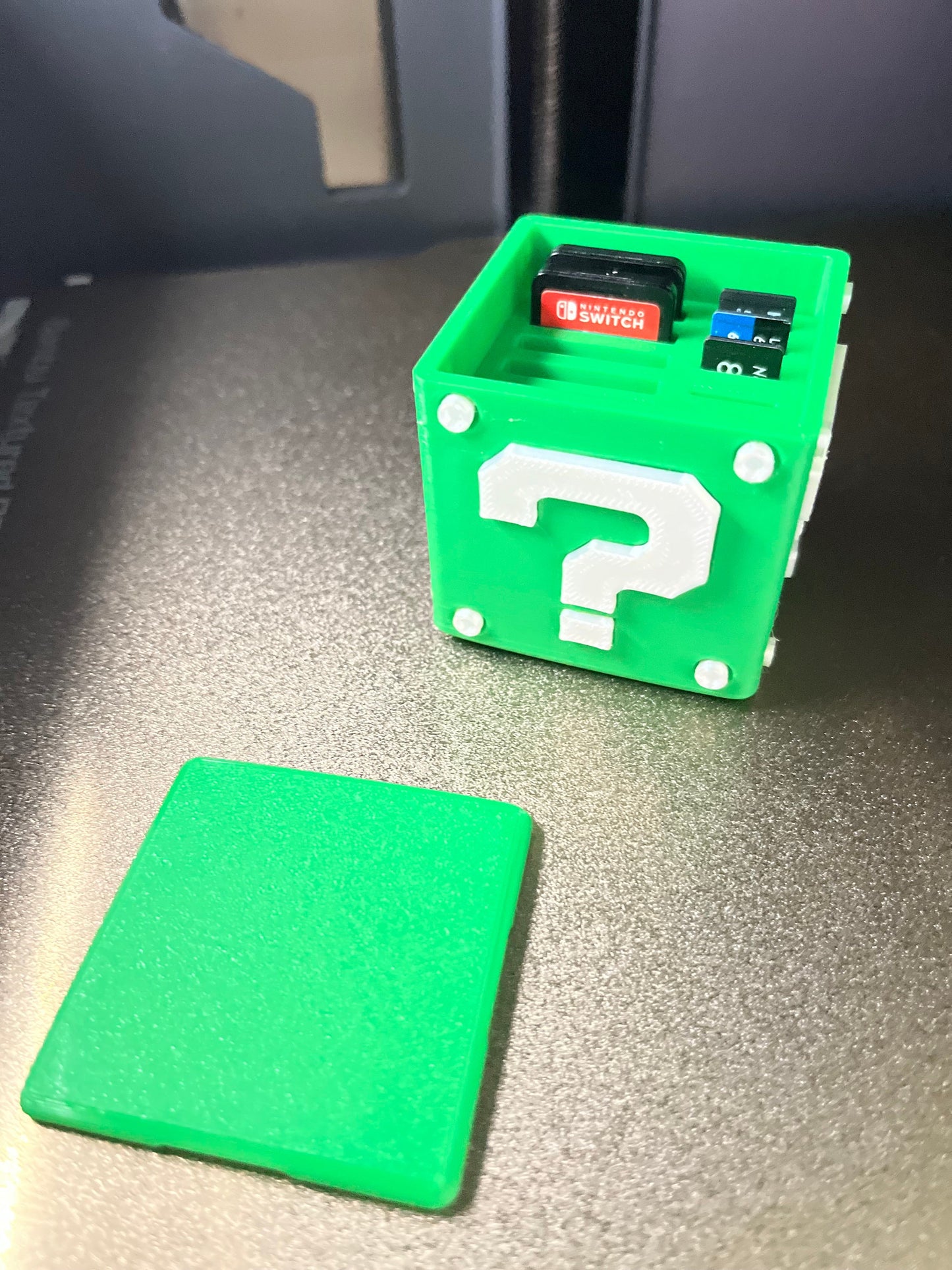 Nintendo switch game and SD card storage