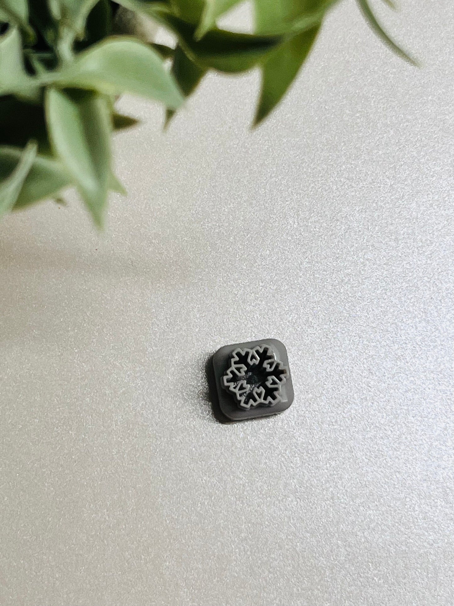 Snow flakes Stud size clay cutter | clay cutter | polymer clay cutter|