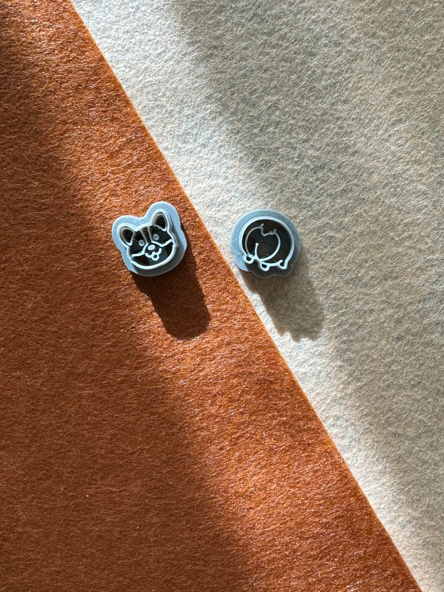 Corgi Polymer clay cutter