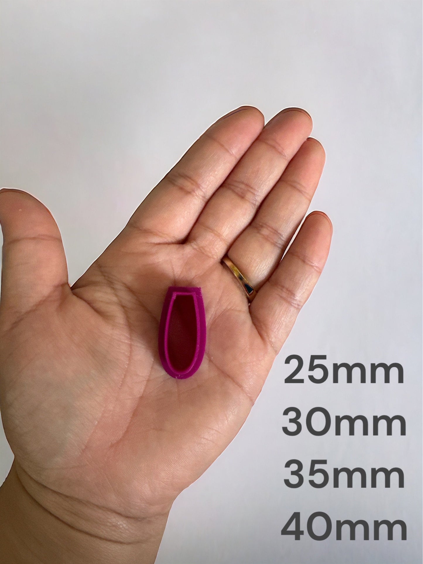 Petal Huggie Clay Cutter| Polymerclay cutter | clay cutter | Huggies cutter| basic cutter| best seller cutter