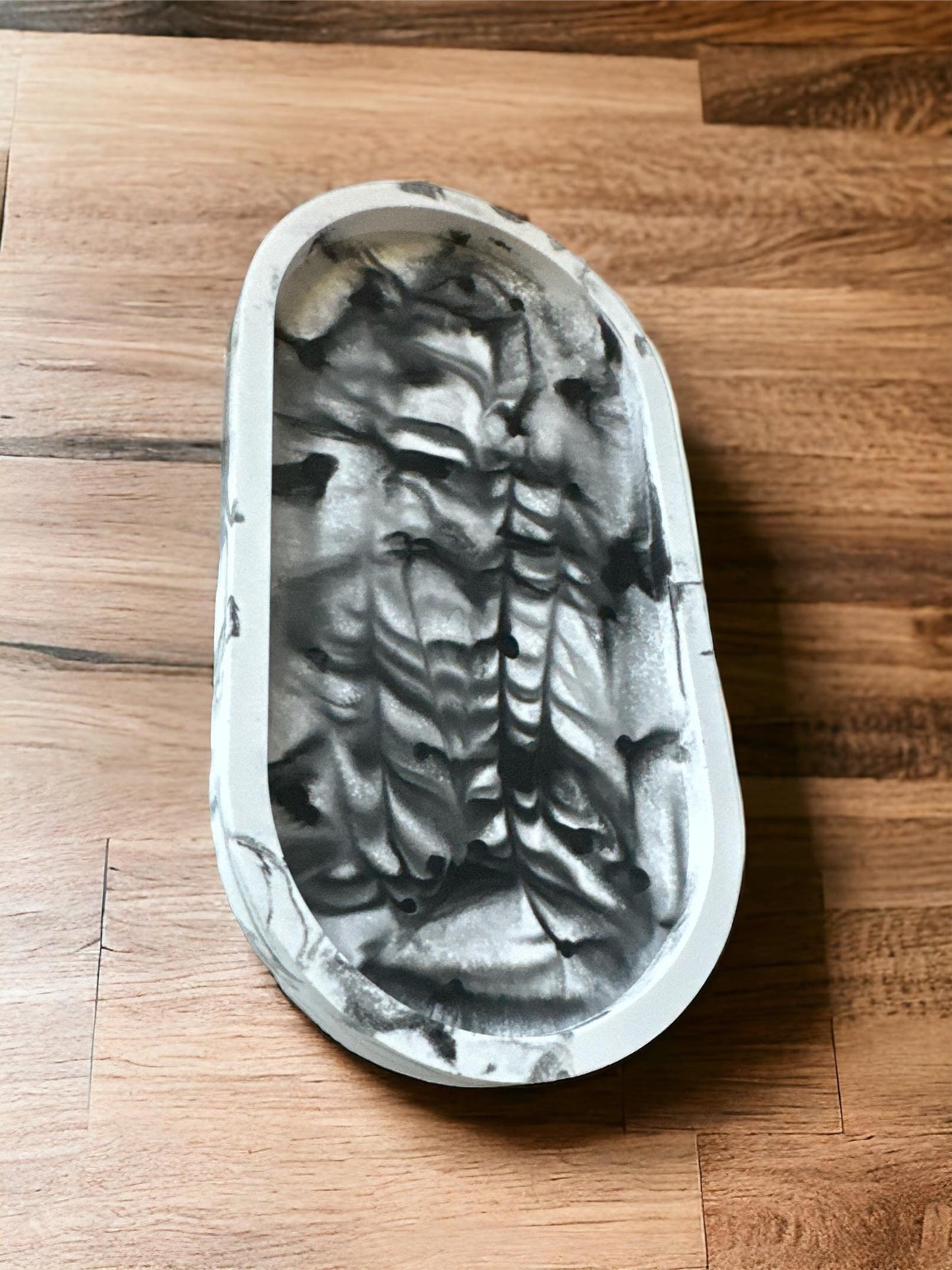 Tray, Bathroom Tray, Oval, Kitchen Tray, Concrete Tray, Jewelry Tray, Minimalist, Soap Bottle Tray, Kitchen Accessories, Bathroom Accesories