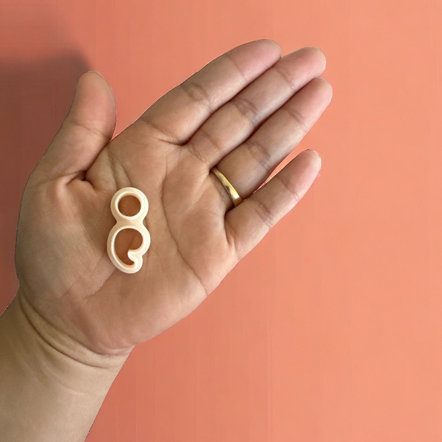 Semi colon polymer clay cutter | clay cutter | polymer clay cutter|