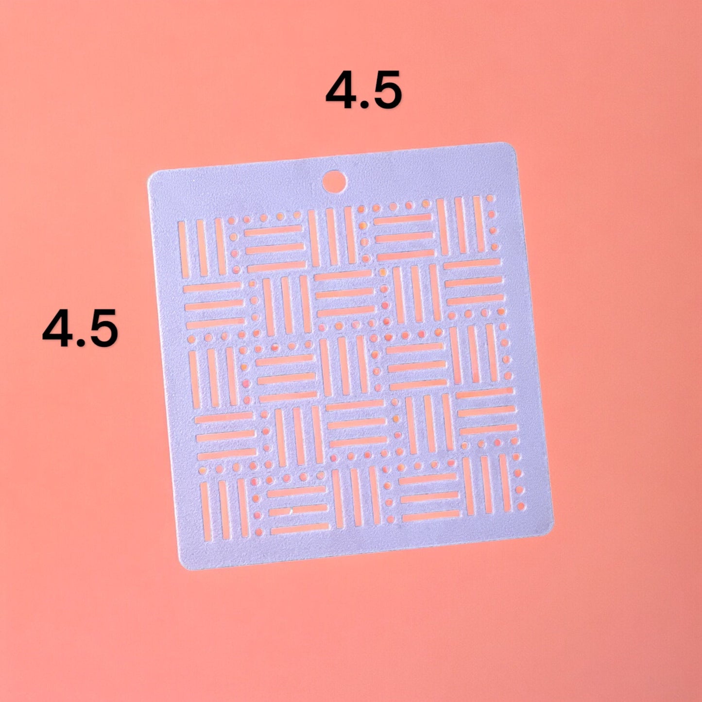 Geometric Shape B stencils | Clay stencil | baking stencil