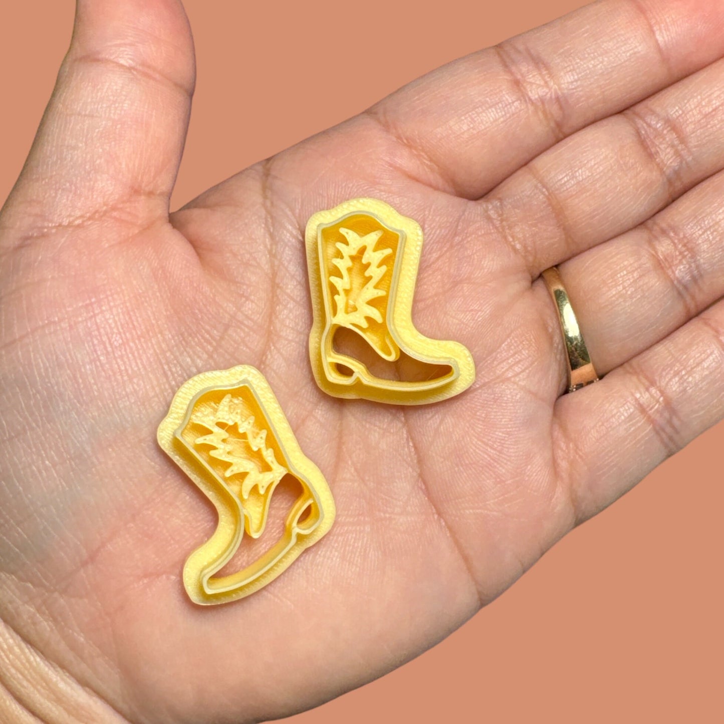 Cow boy Boots sets Polymer Clay Cutters | Texas Cow boy boots