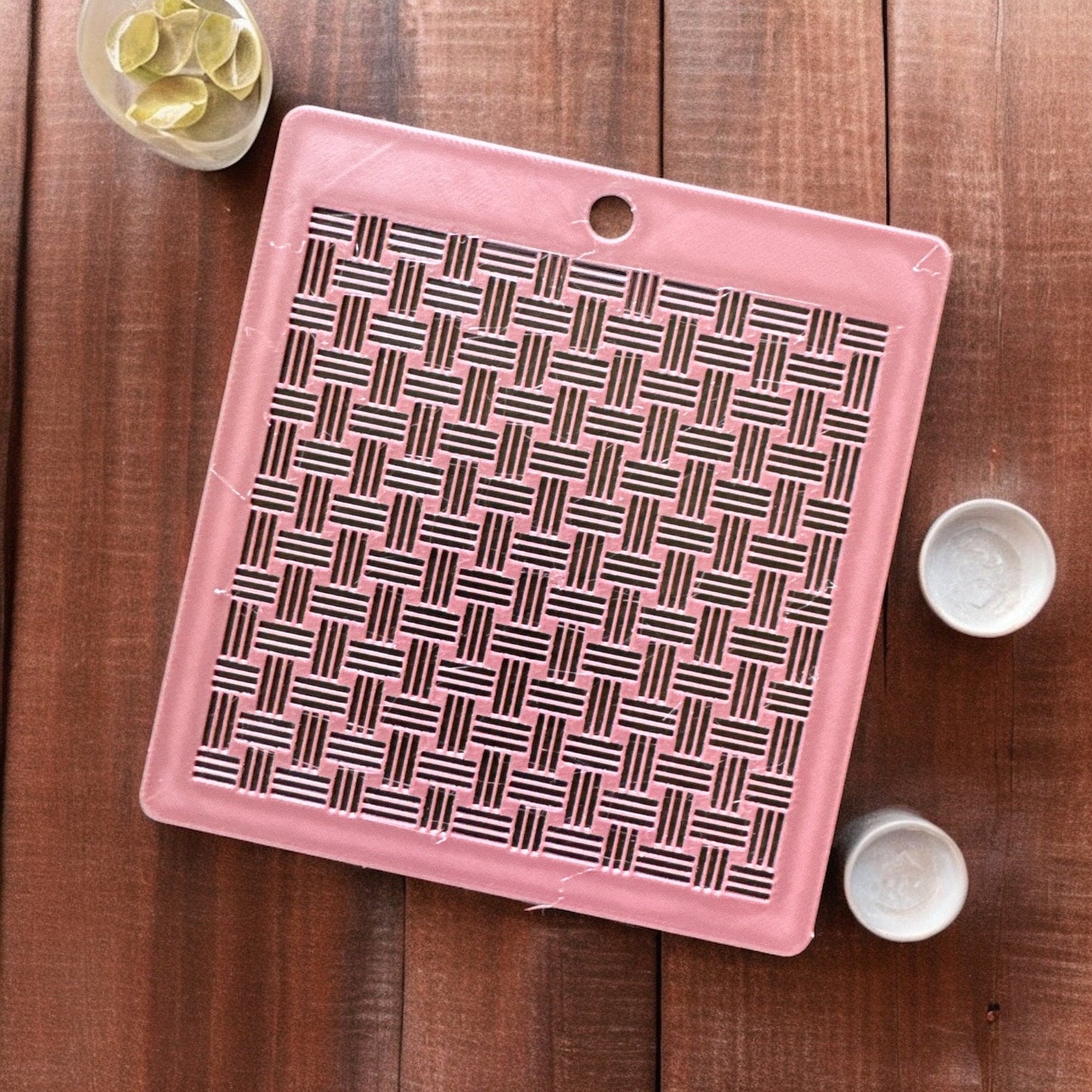 basket weave Stencil | Stencil cookie | Stencil for Polymer clay | Stencil for baking