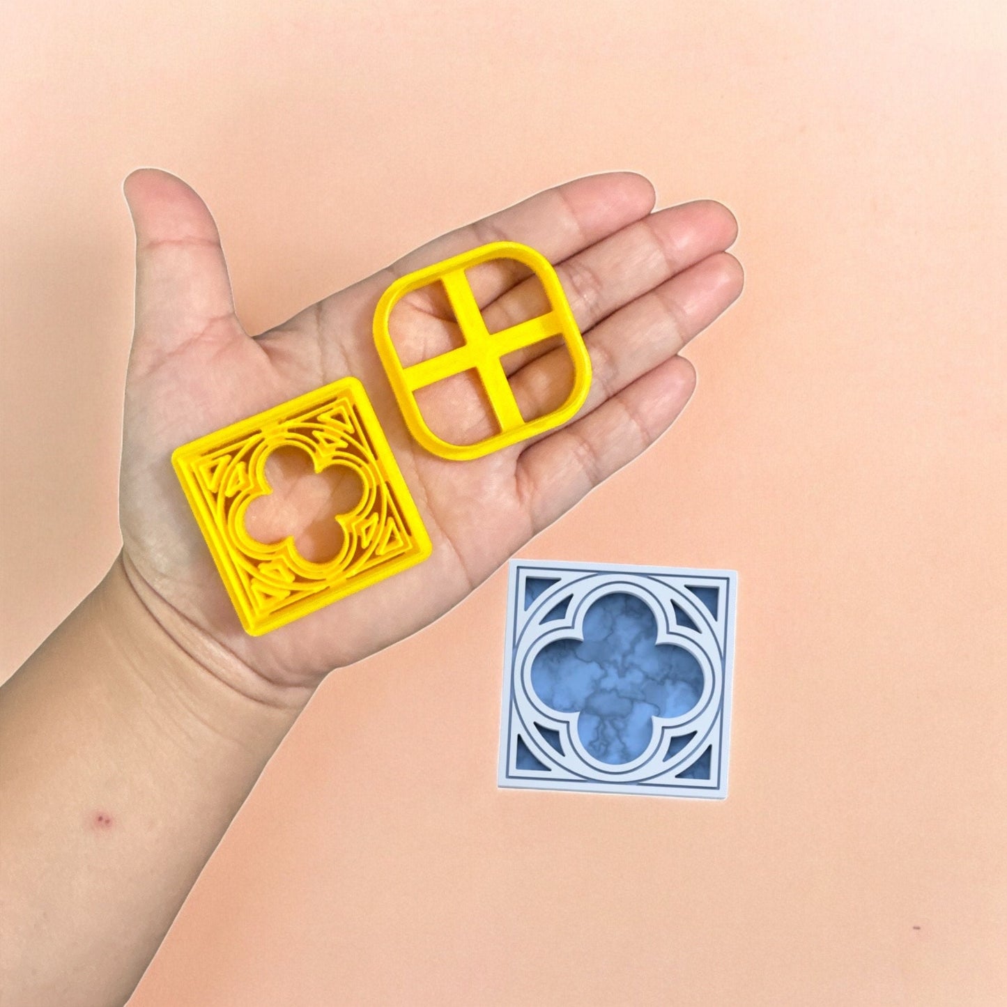 Small Gothic Frame A Clay Cutter, Polymer Clay Cutter,