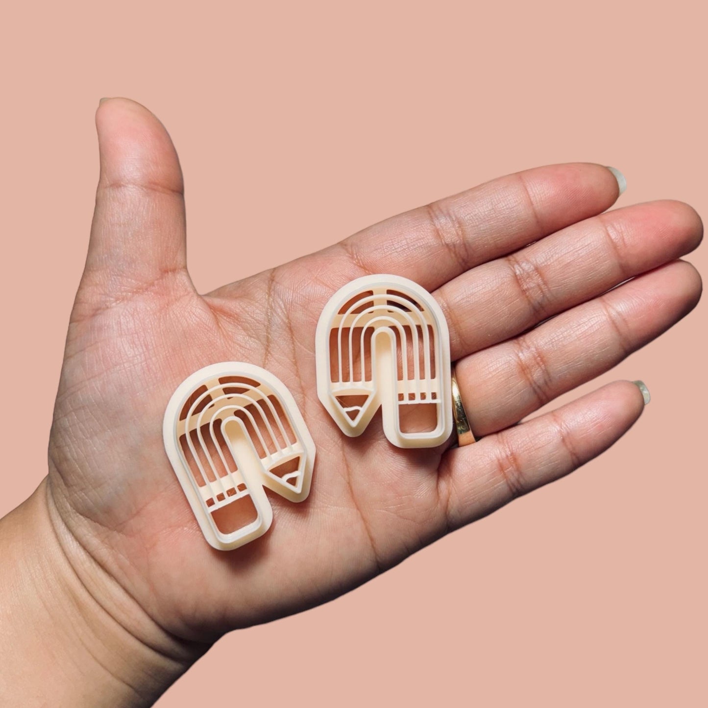 Arch Pencil mirrored set Clay cutter Polymer clay cutter