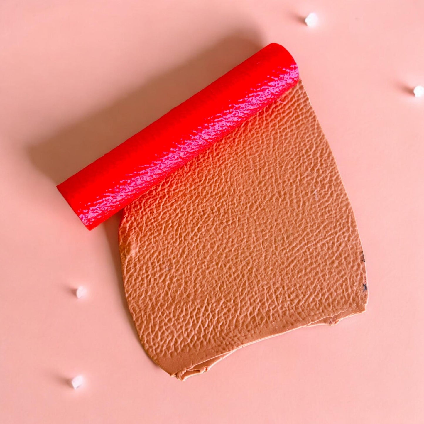 Leather Texture Roller | Polymer clay leather texture roller | Fondant Leather texture roller