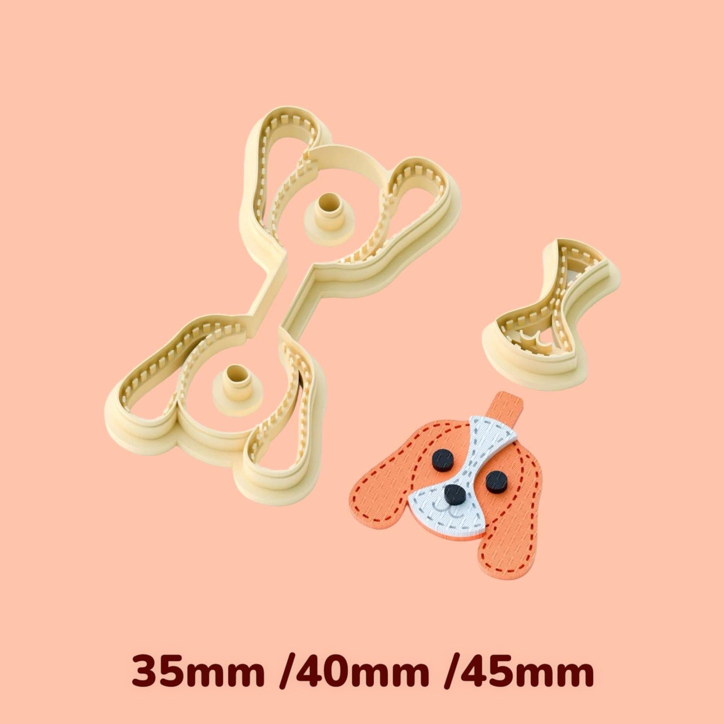 Dog Keychain clay cutter