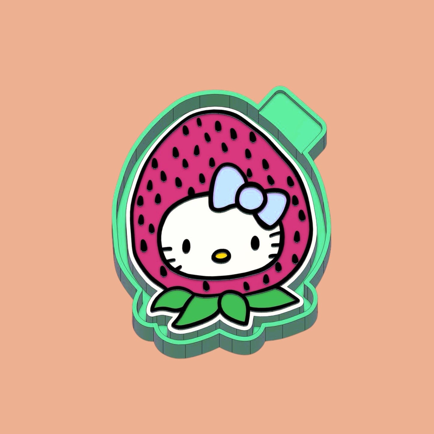 Strawberry Freshie Silicon Mold / Molder