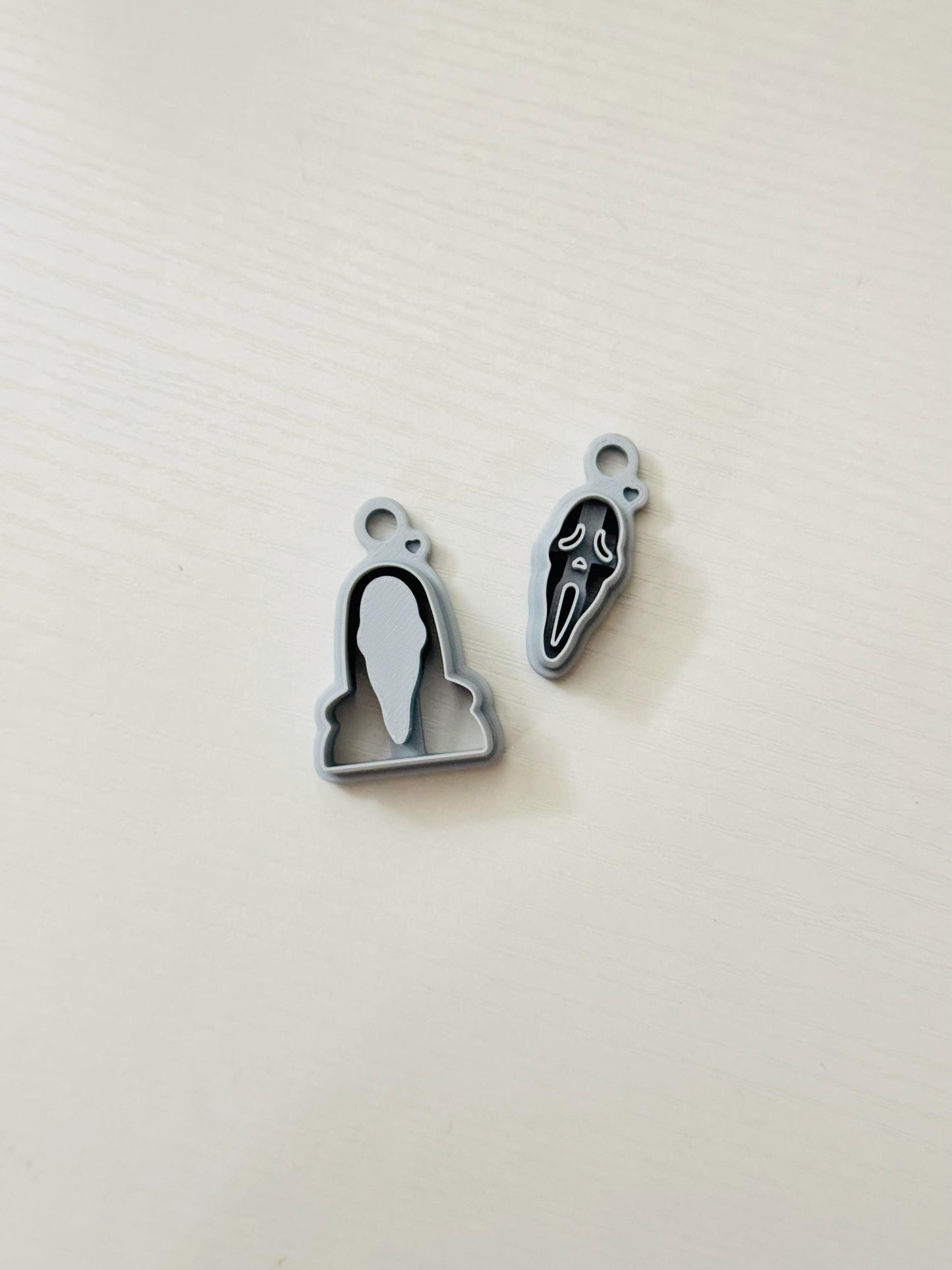 Scream Halloween Polymer Clay Cutter