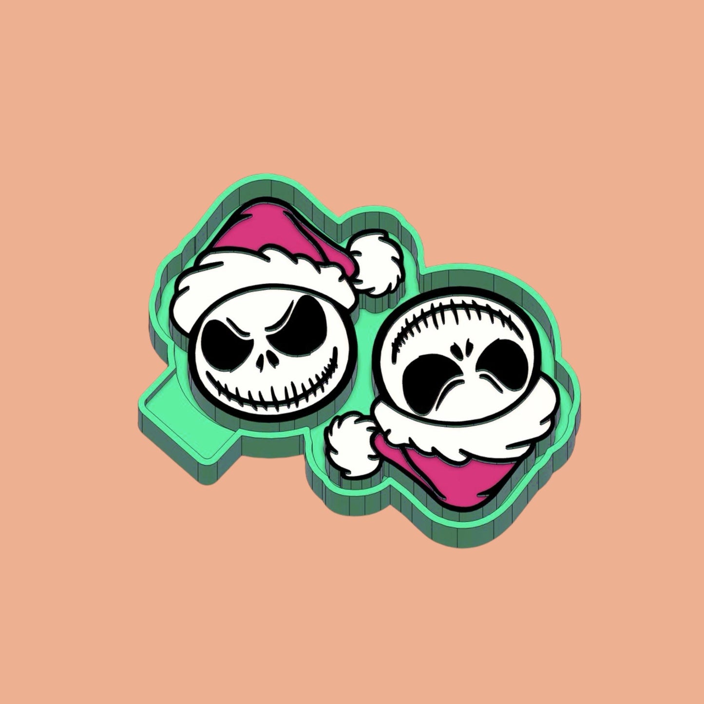 Night before xmas Freshie Silicon Mold / Molder