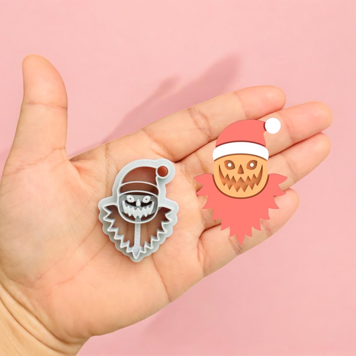 Christmas pumpkin clay cutter | Halloween clay cutter