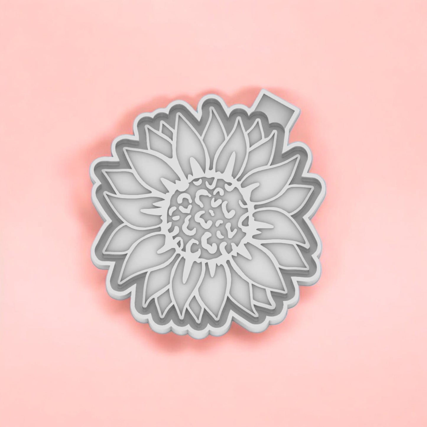 Leopard Sunflower Freshie Silicon Mold / Molder