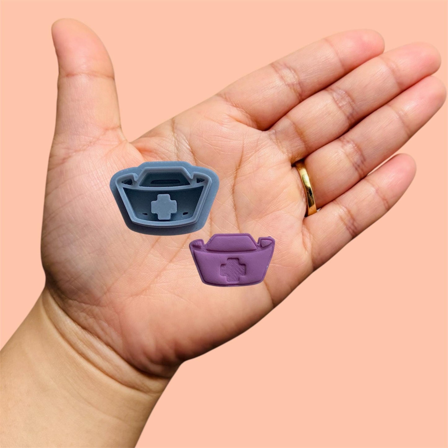 Nurse Hat Polymer clay cutter