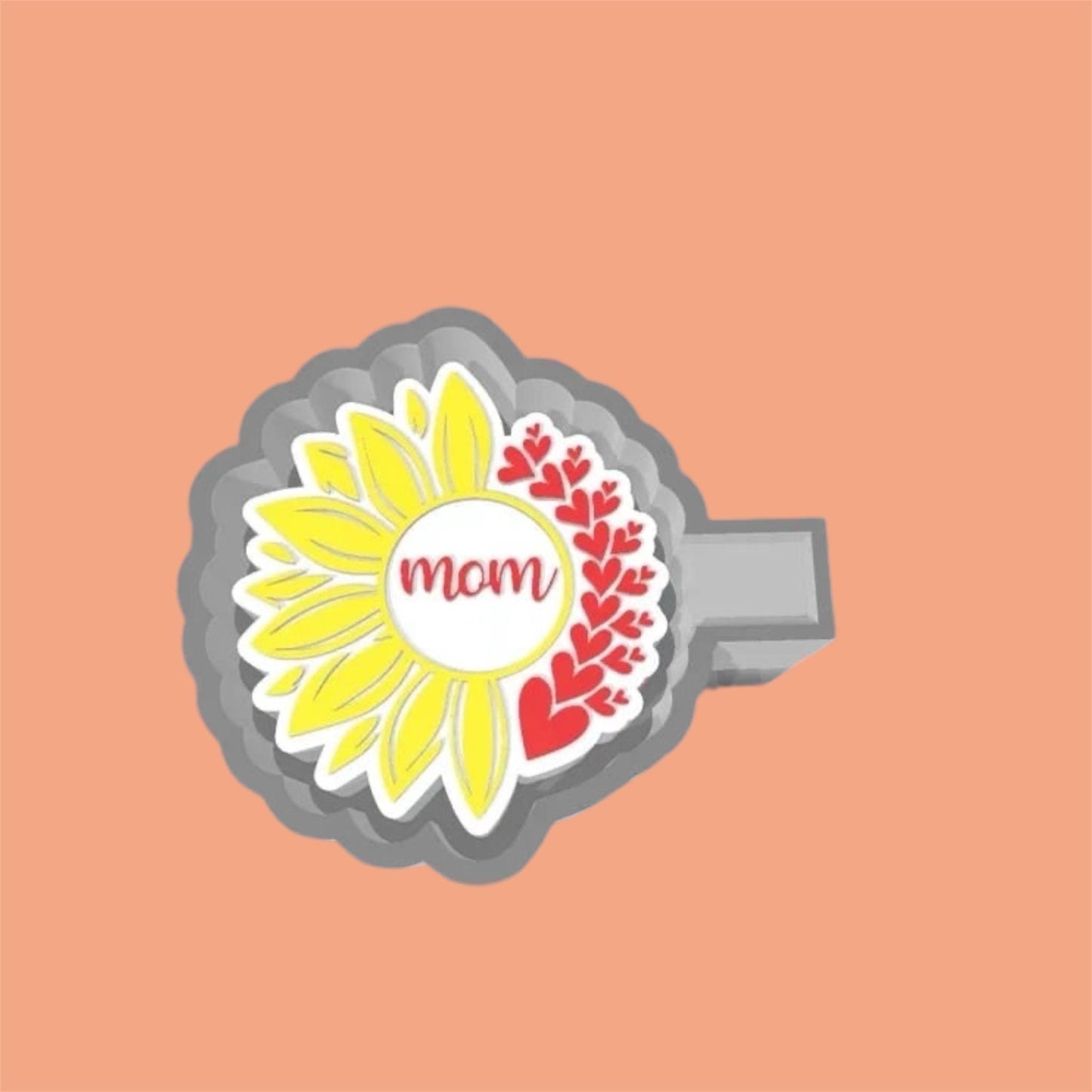 Mom Sunflower Freshie Silicon Mold / Molder