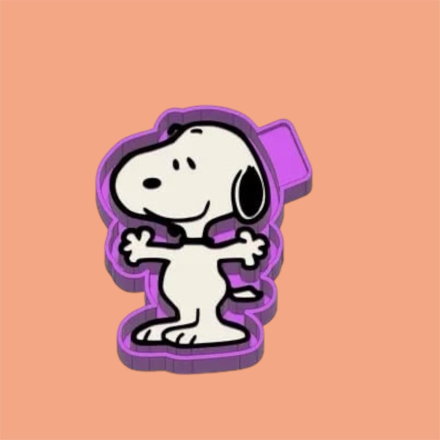 Snoopy Freshie Silicon Mold / Molder