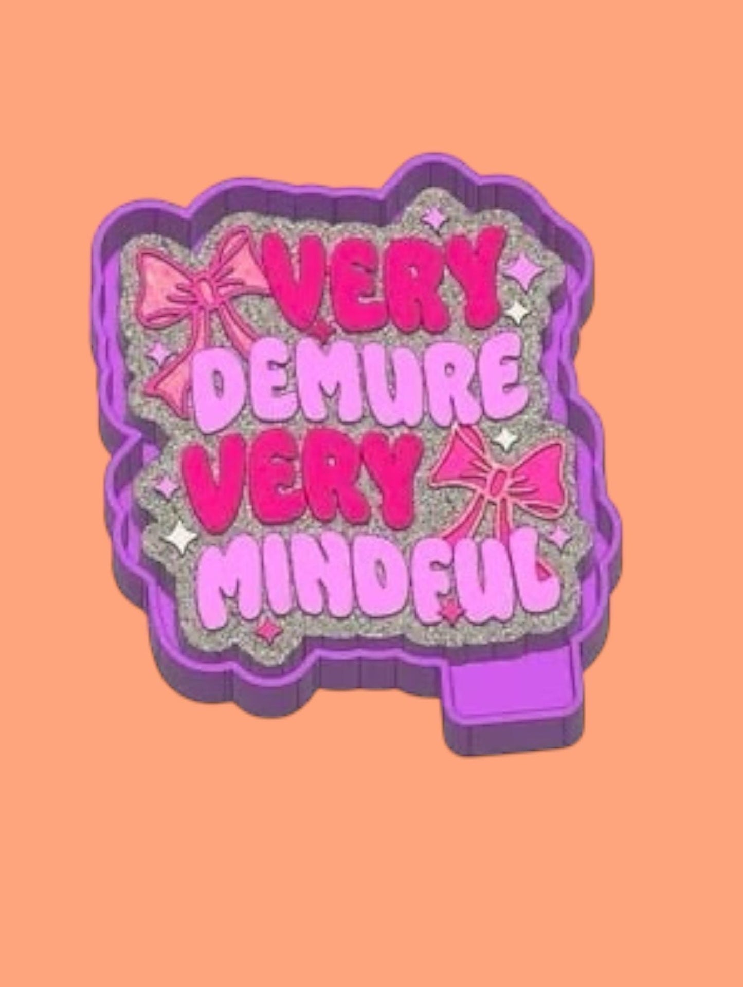 Very demure very mindful Freshie Silicon Mold / Molder