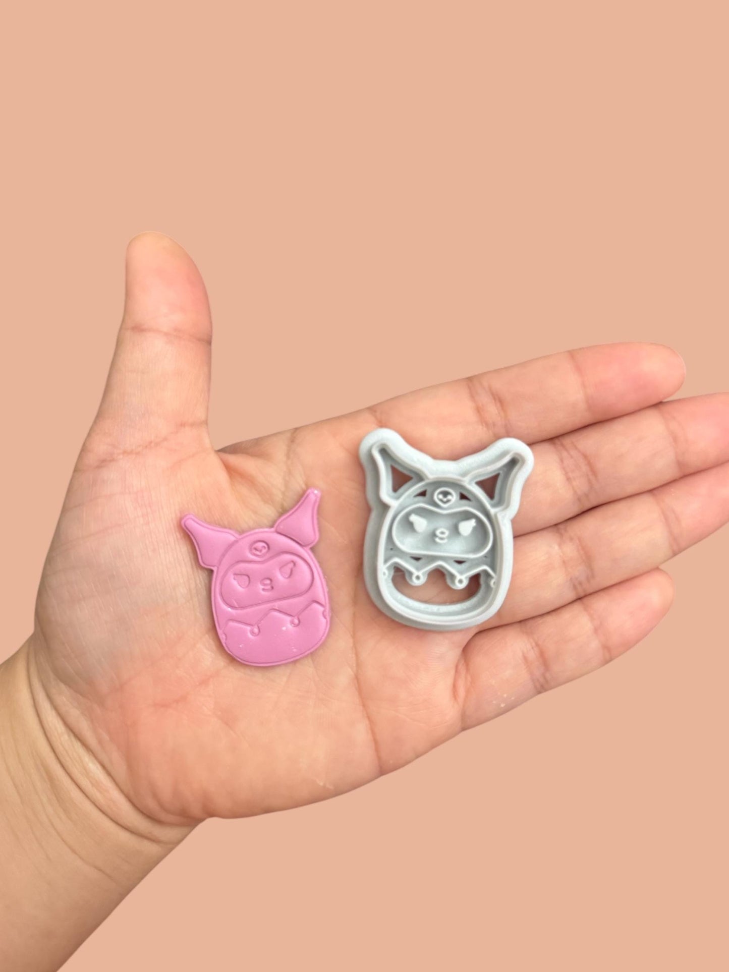 kuromi Squishmellow Polymer clay cutter | Air dry clay cutter