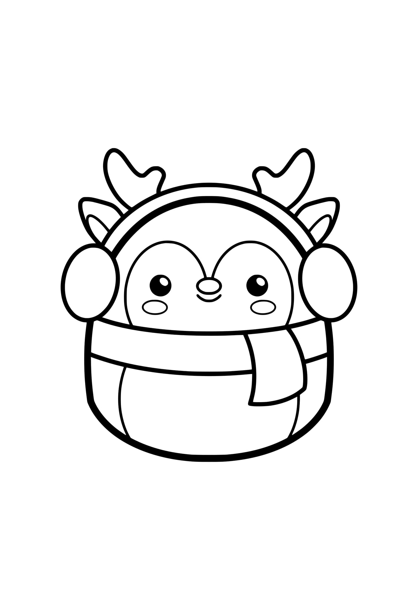Squishmallow Christmas Cookie cutter- Cookie Cutter - Stamp - Fondant Cutter