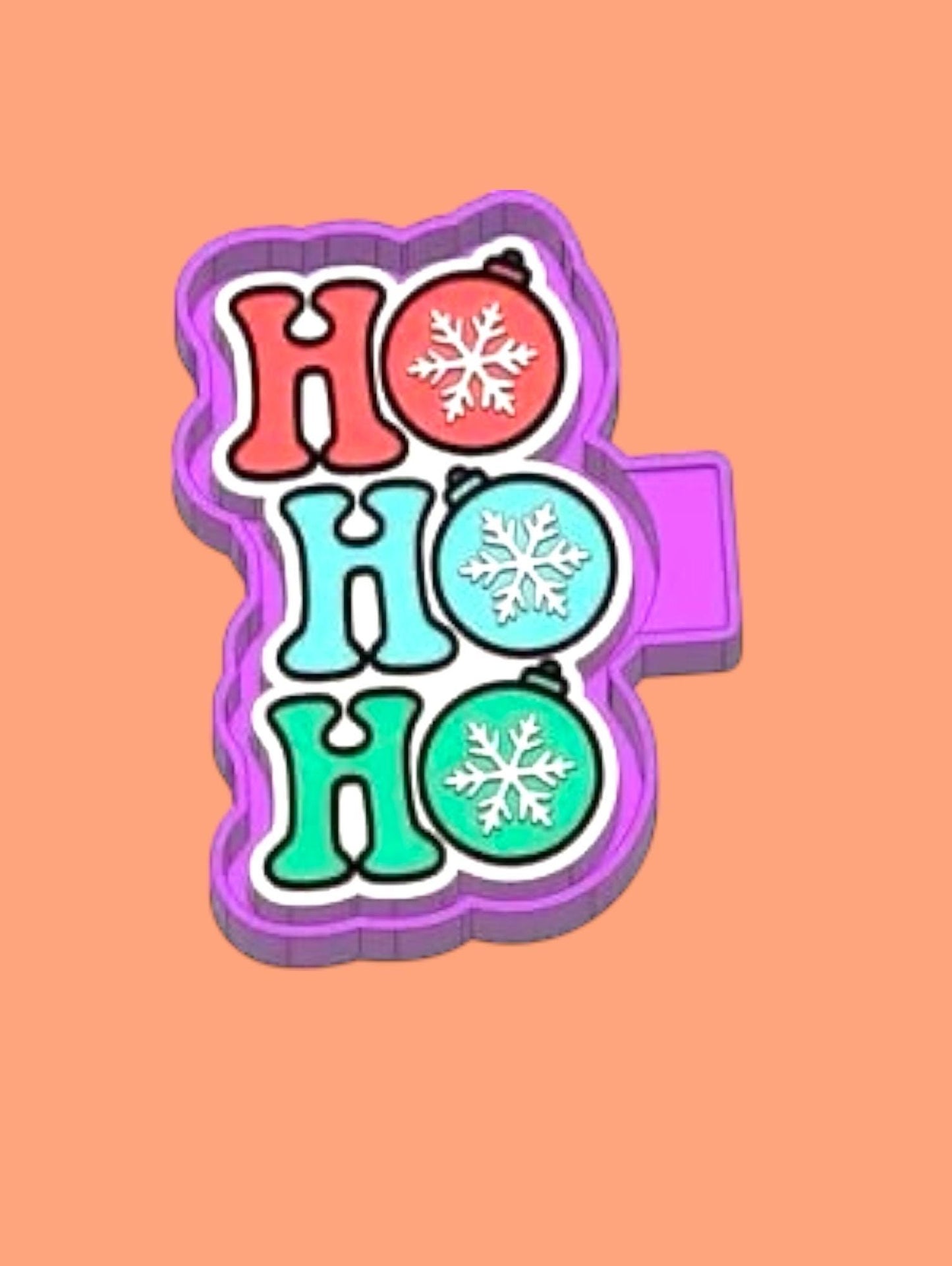 HOHOHo christmas Freshie Silicon Mold / Molder