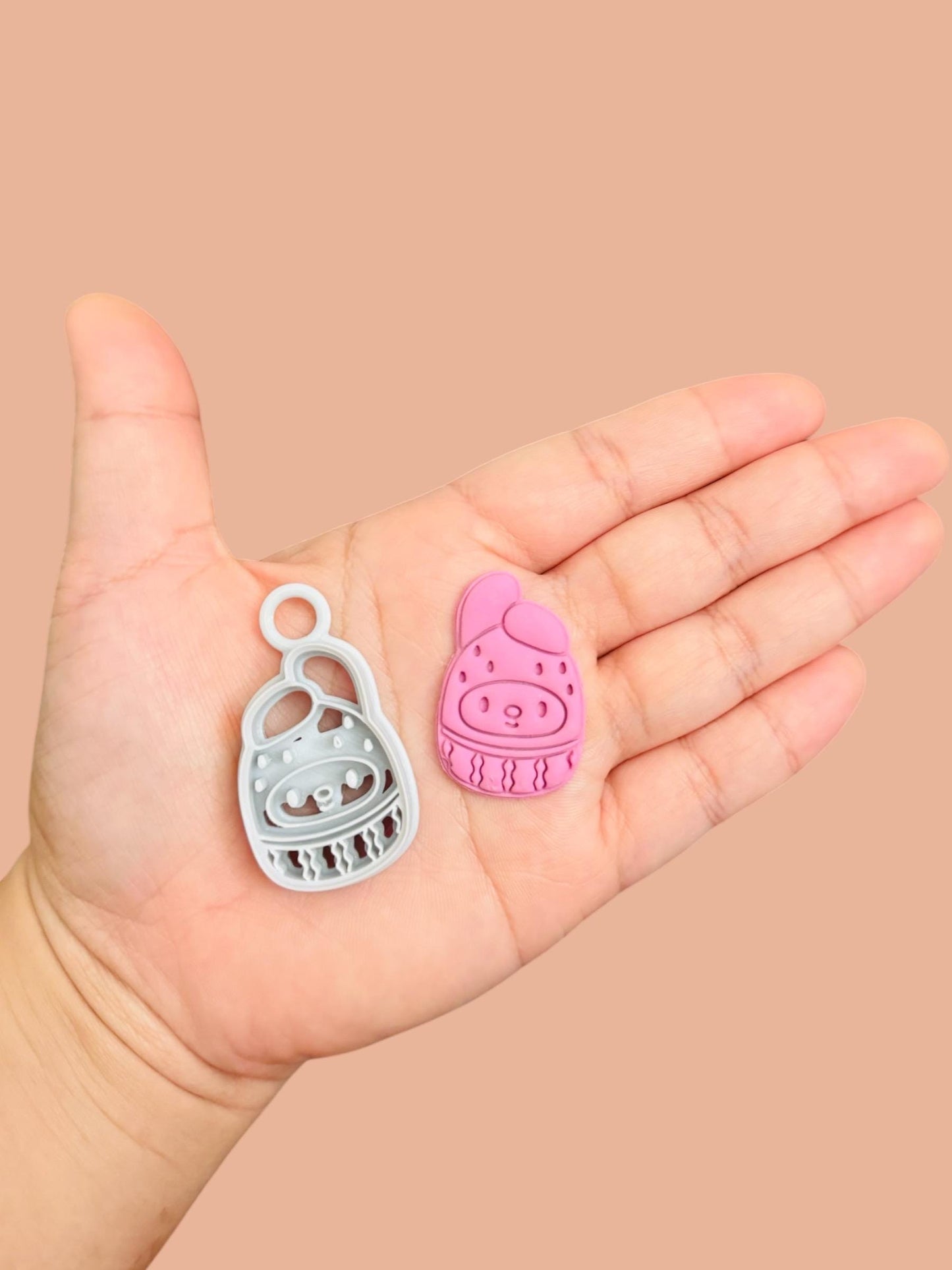 My Melody 1 Squishmellow Polymer clay cutter | Air dry clay cutter