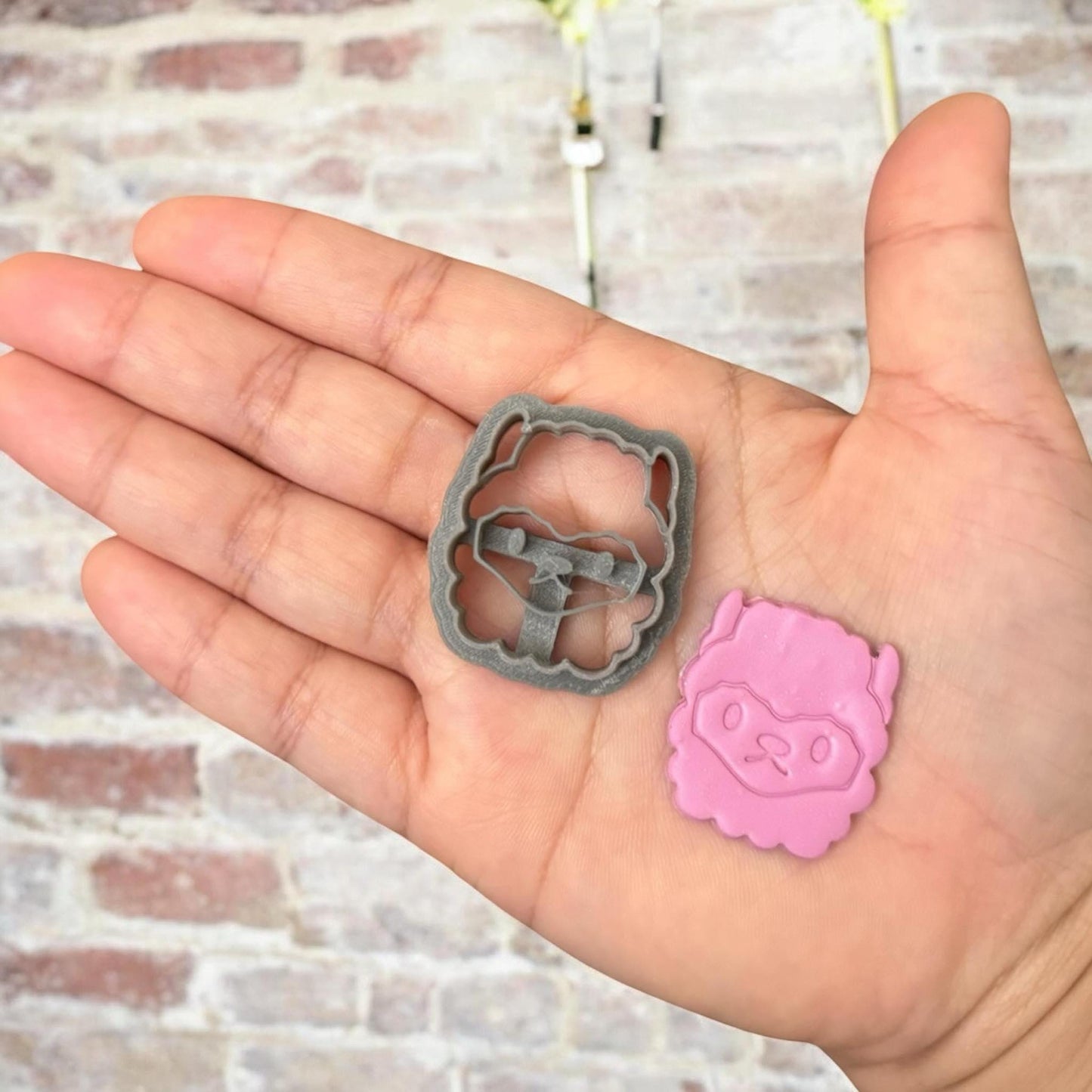llama Polymer clay cutter | Animal Clay cutter