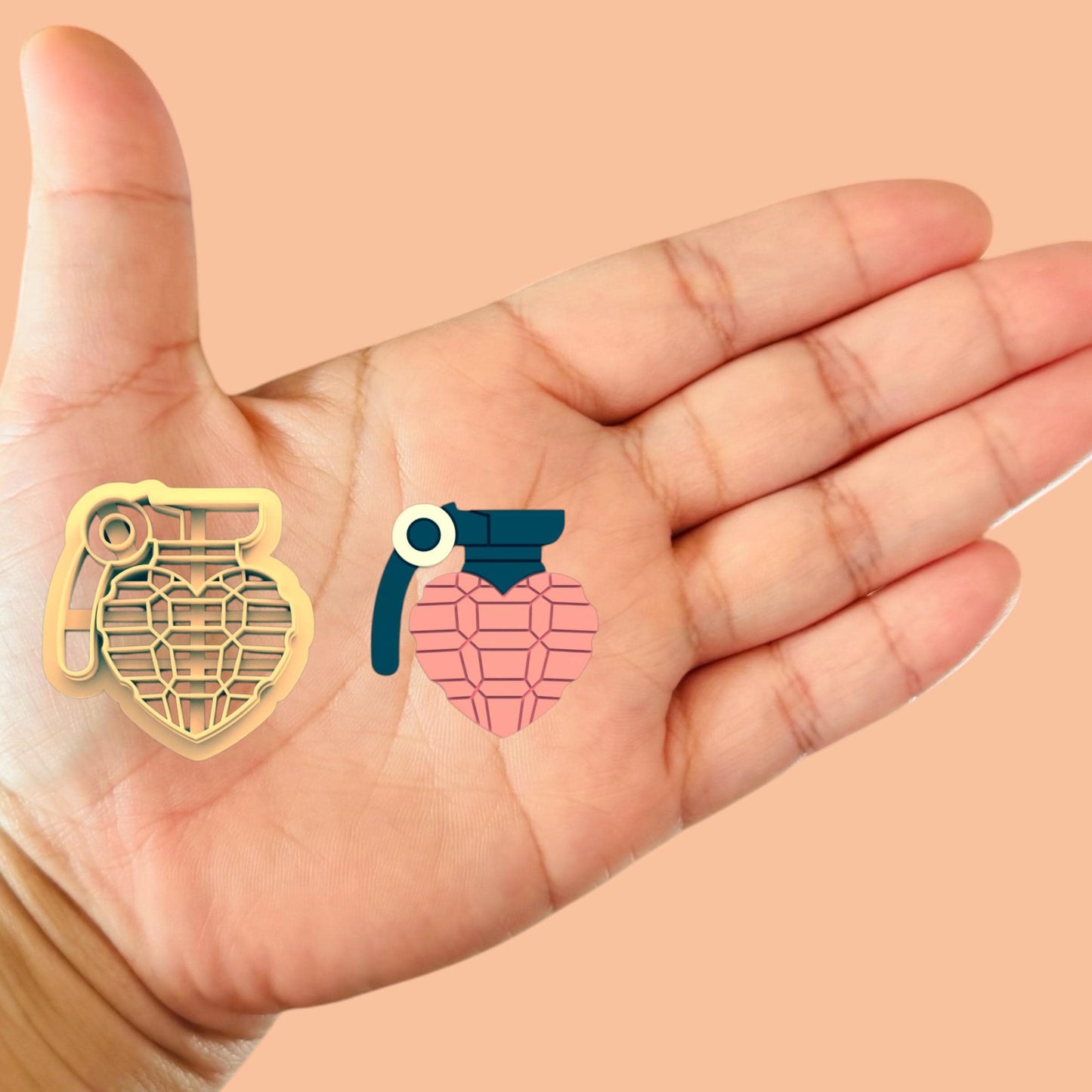 heart G Clay cutter