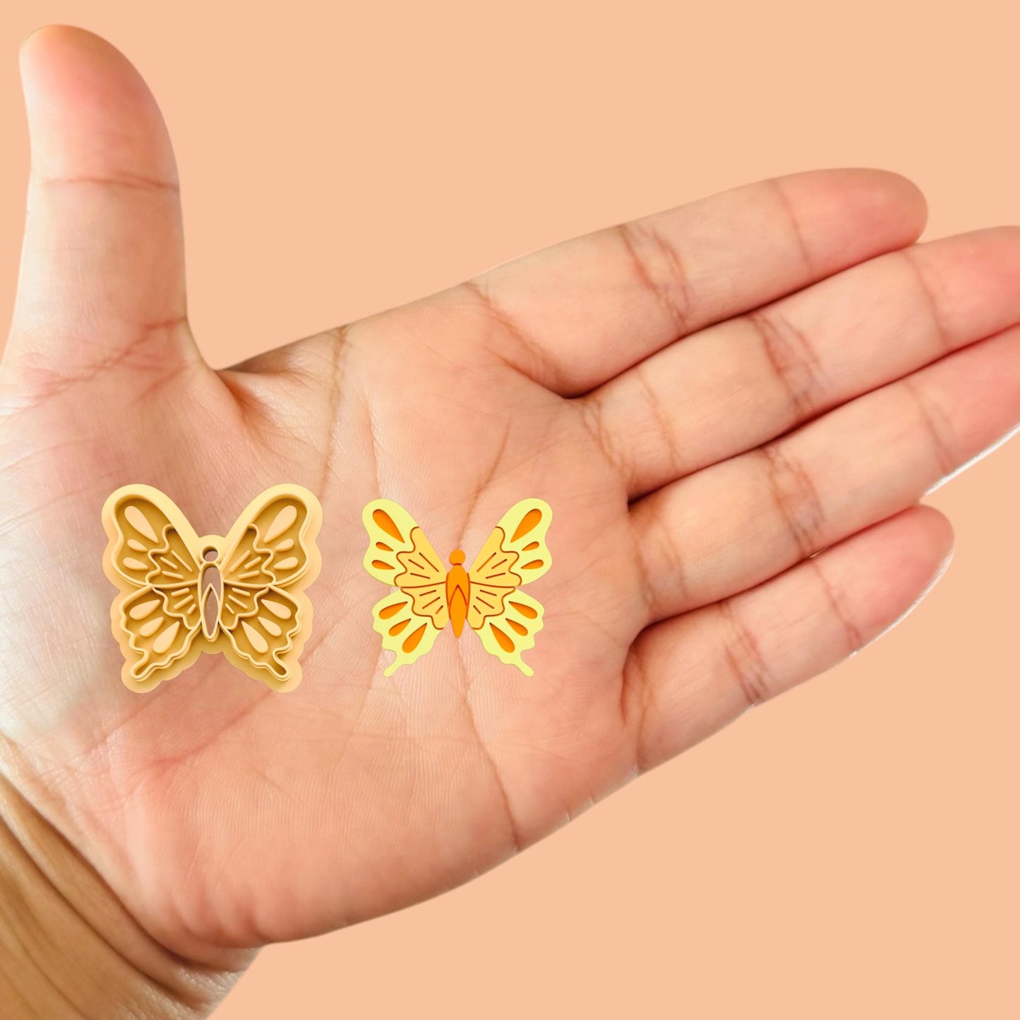 Easter Butterfly Polymer clay cutter