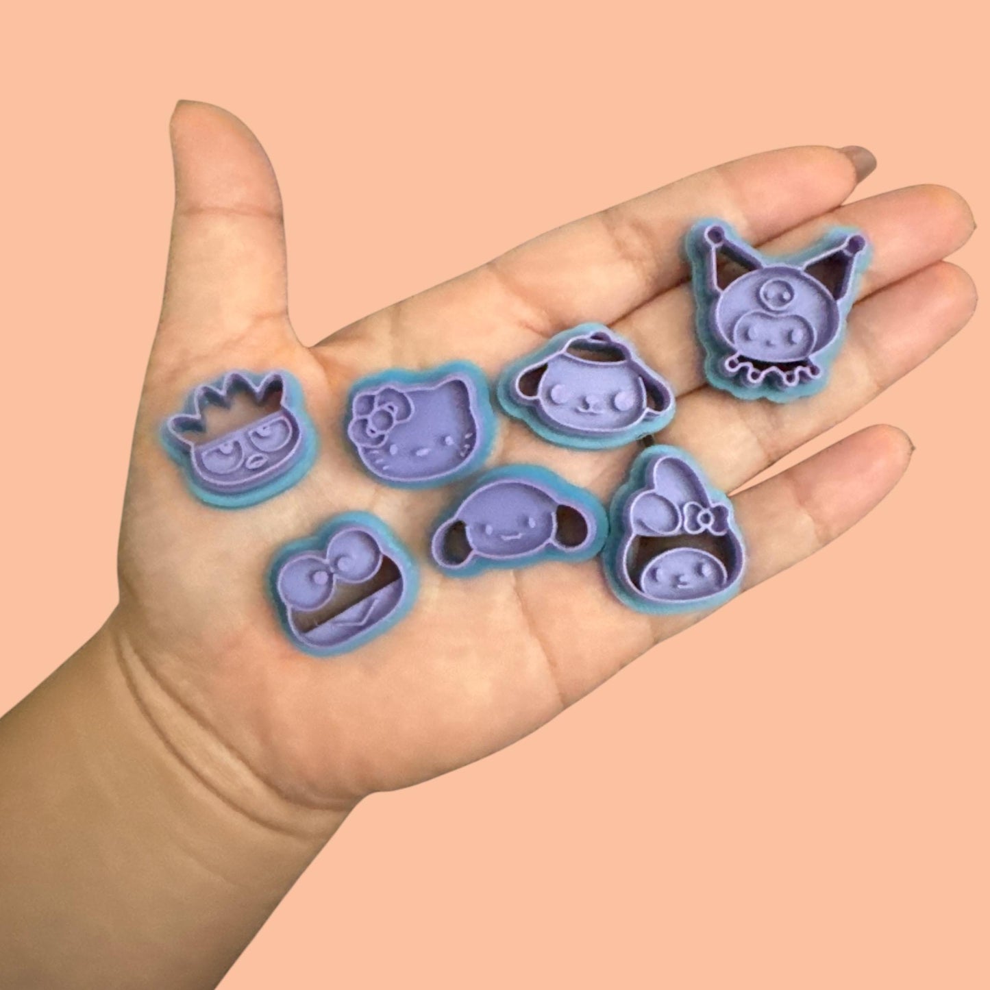 HK and friends polymer clay cutter