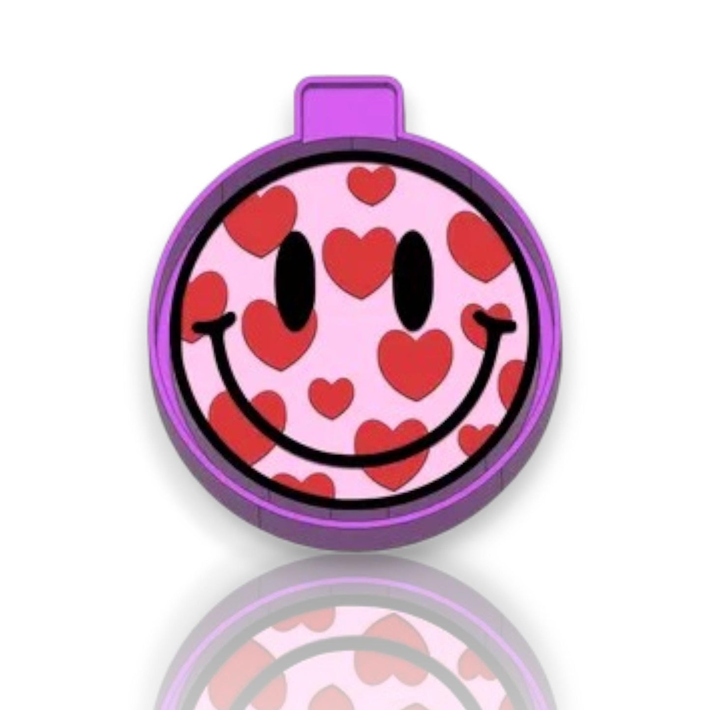 Smiley with heart Silicon Mold / Molder