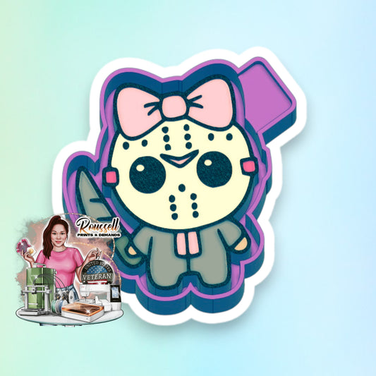 Coquette Halloween Jason Freshie silicone mold