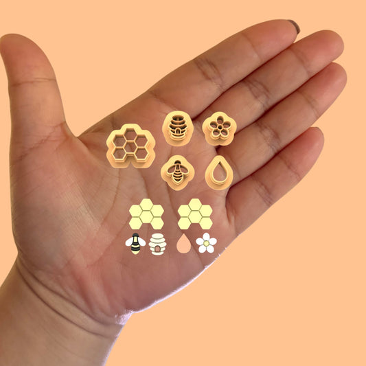 Honeycomb Earring Pack Clay Cutter, Spring Clay Cutters