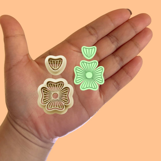 Clover Earring Combo B St Patrick Clay cutter