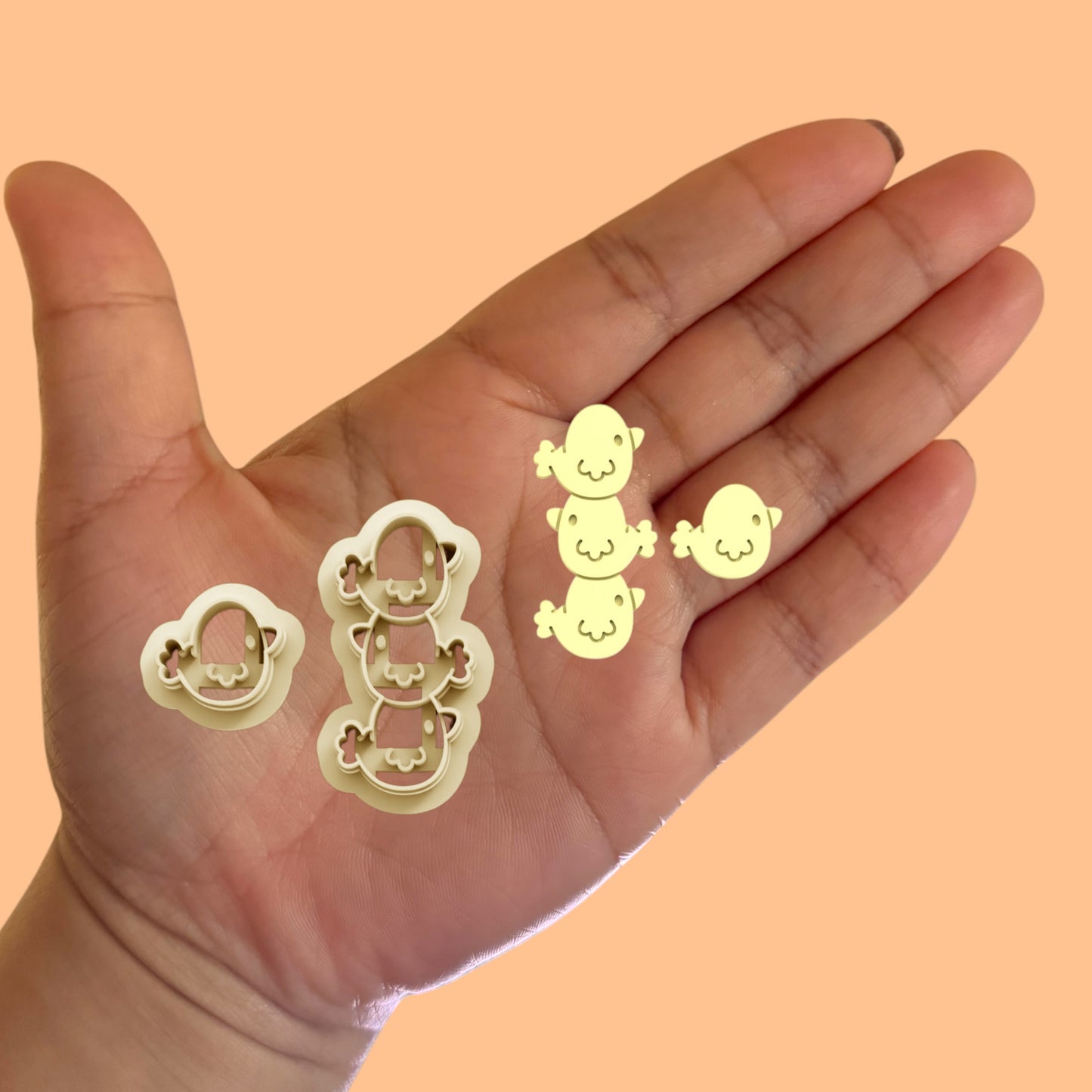 Chicken Trio Polymer Clay Cutter | Easter Clay Cutter