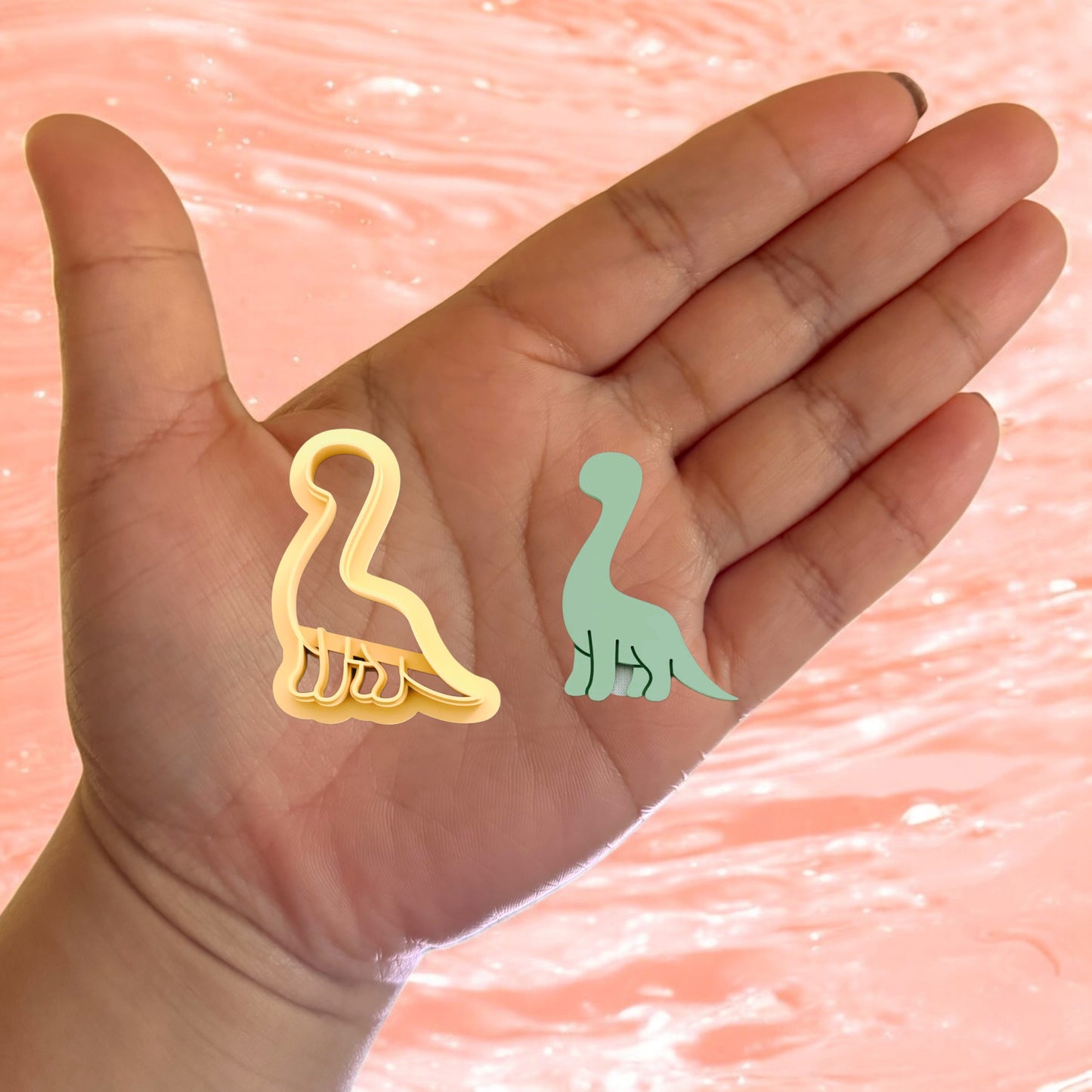 Brontosaurus Polymer Clay Cutter
