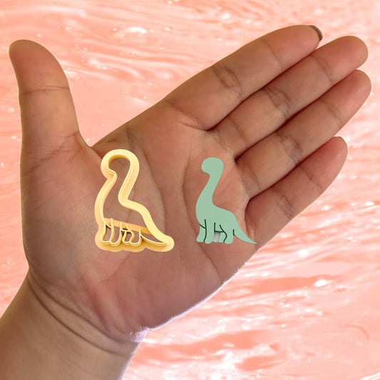 Brontosaurus Polymer Clay Cutter
