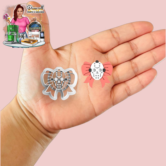 Ribbon Hockey Mask cutter 3d printed