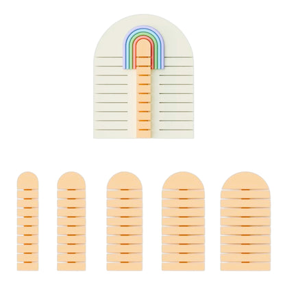 Rainbow Arch clay cutter set