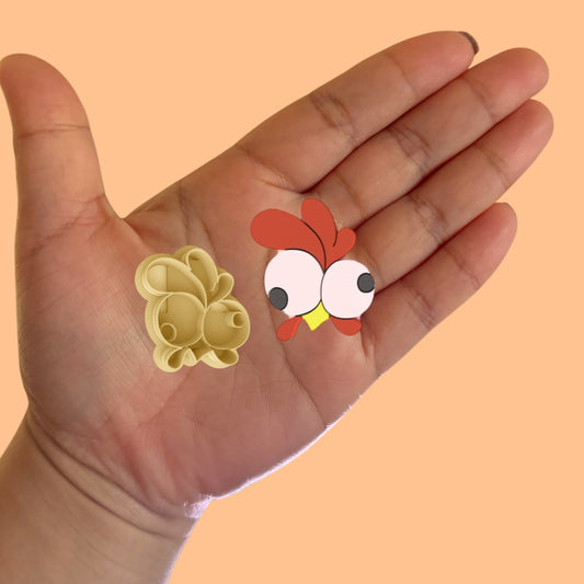 Rooster face Clay Cutters