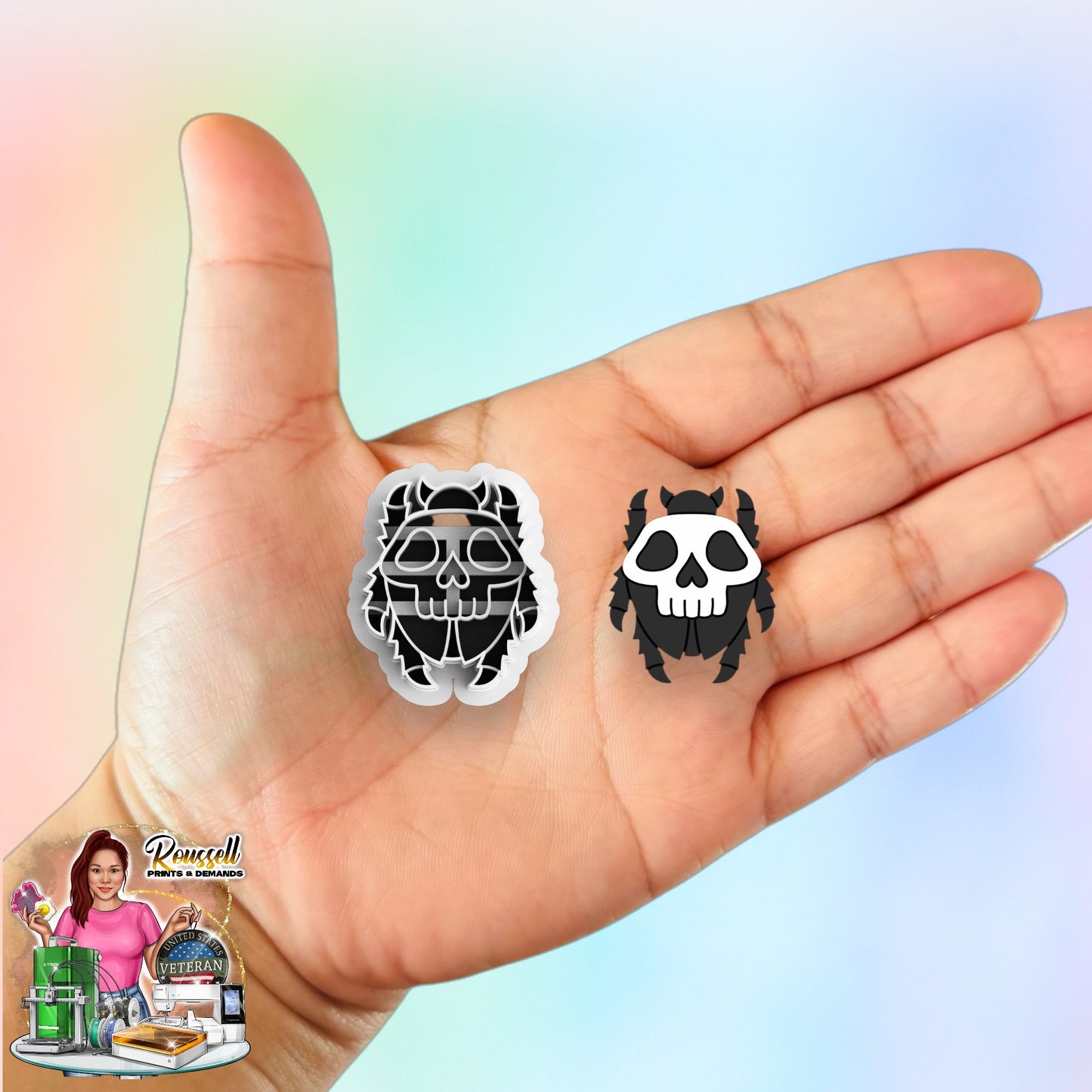 Skull Beetle cutter 3d printed