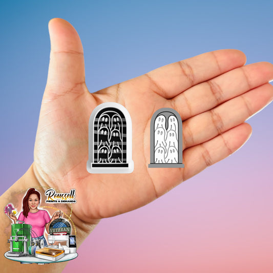 Door with GhostsPolymer clay cutter