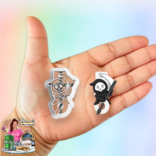 BOO with Death cutter 3d printed