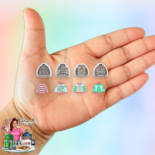 Christmas Sweaters Pack Clay Cutter | Polymer clay