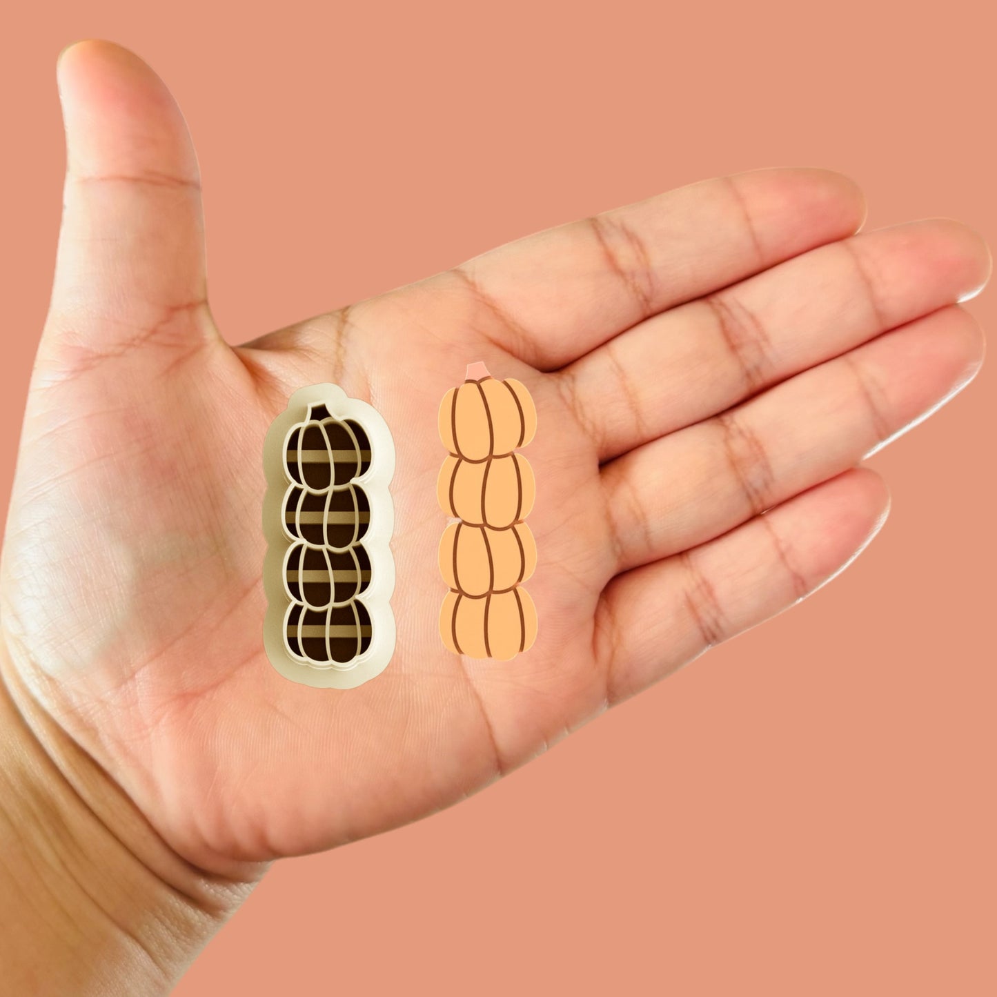 Pumpkins Barrette Halloween Clay Cutter | Polymer clay