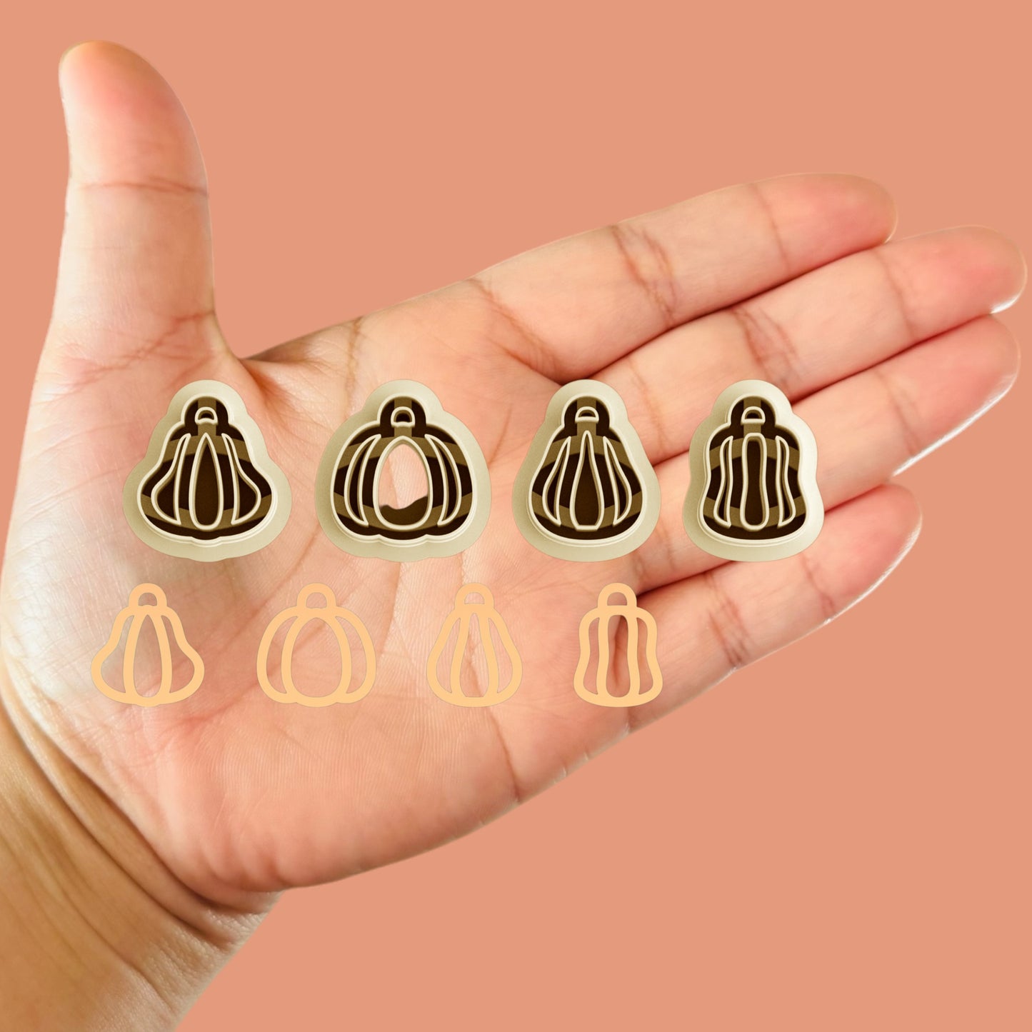 Pumpkin Outline Pack Halloween Clay Cutter | Polymer clay