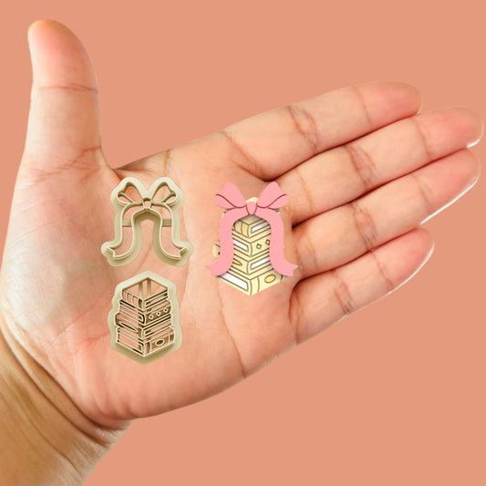 Books with Ribbon A Clay Cutter, Autumn Clay Cutters Clay Cutter | Polymer clay
