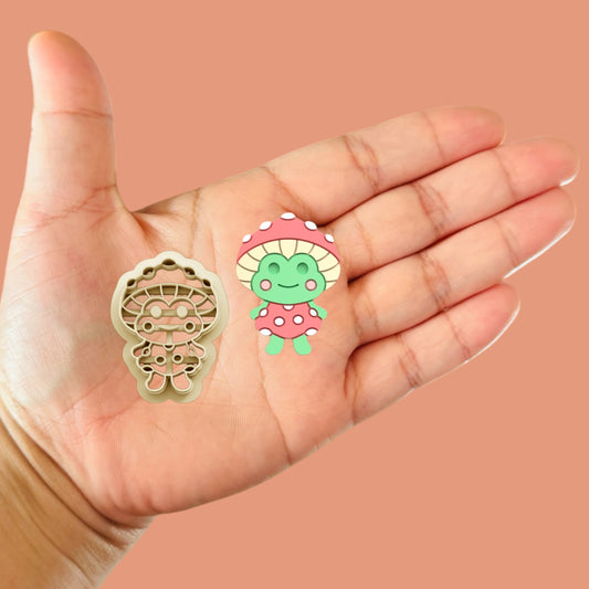 Toad Mushroom | Polymer clay